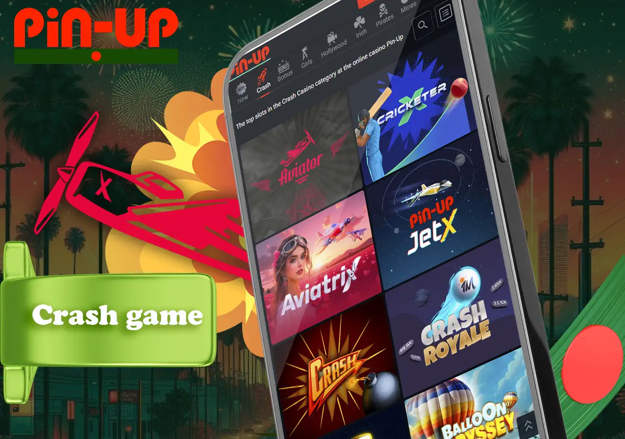 Check out the large selection of Crash Games and Aviator